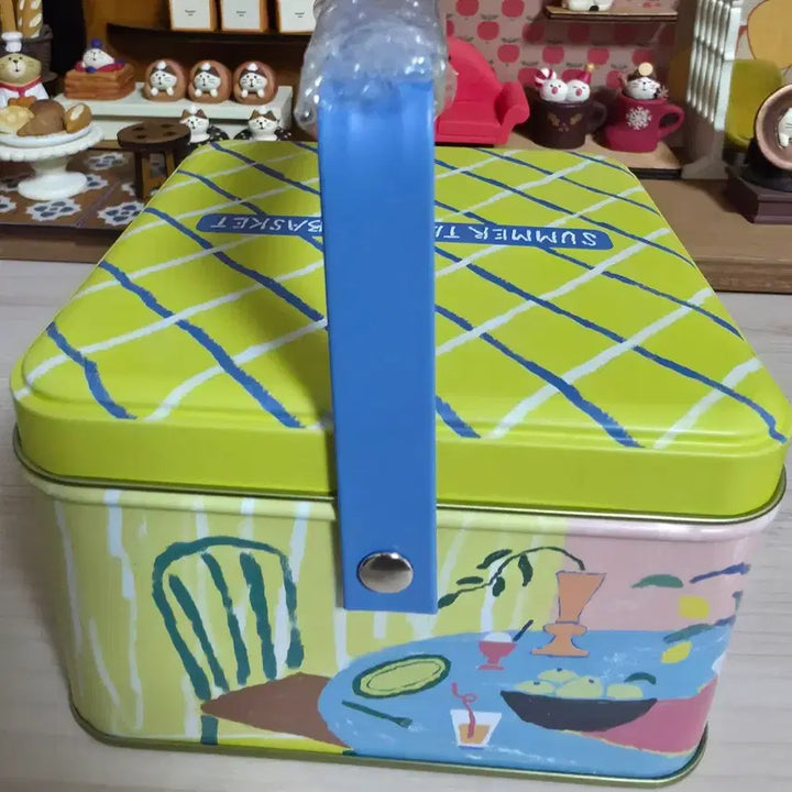 [BUNJANG] Afternoon Tea Time Basket Tin Case / 일본  애프터눈티 티타임 바스켓 틴케이스 (2026)