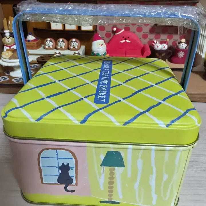[BUNJANG] Afternoon Tea Time Basket Tin Case / 일본  애프터눈티 티타임 바스켓 틴케이스 (2026)