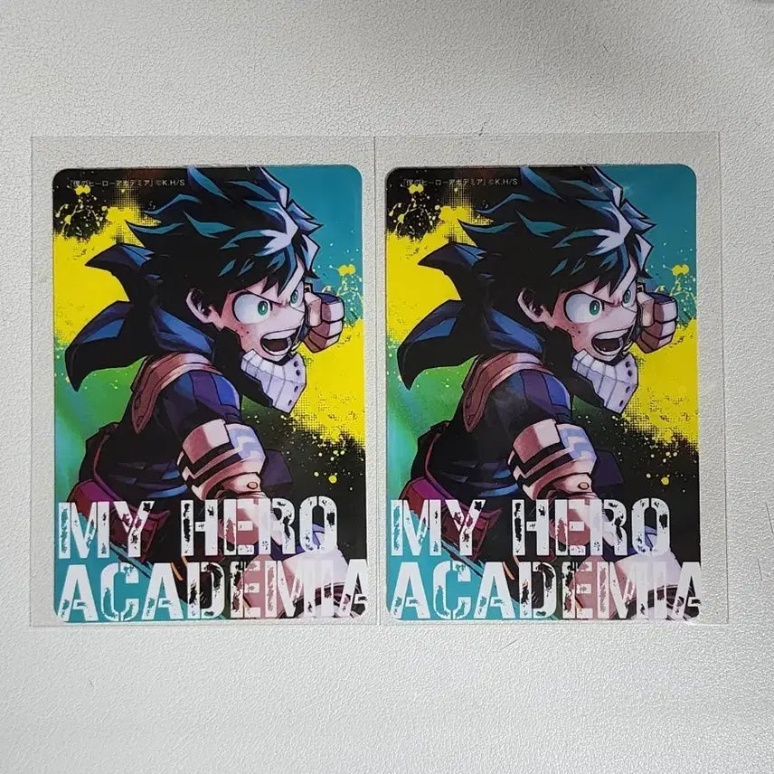 [BUNJANG] My Hero Academia Izuku Midoriya Sticker Card Set / 히로아카 미도리야 스티커 카드