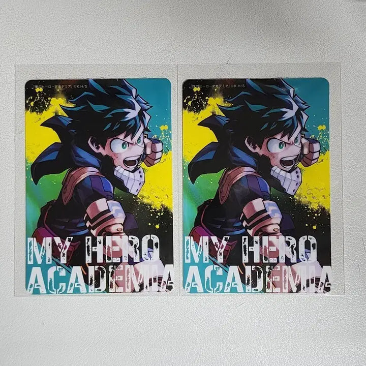 [BUNJANG] My Hero Academia Izuku Midoriya Sticker Card Set / 히로아카 미도리야 스티커 카드