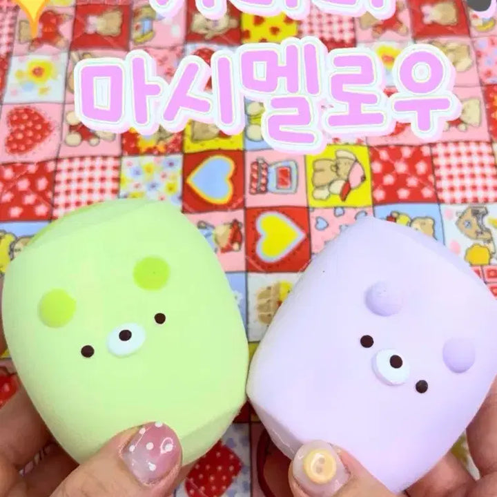 [BUNJANG] Rabbit Shop Marshmallow Slangi &amp; Glory Young Juju Sweet Potato Bread Bundle / 희귀템 토끼샵 마시멜로 슬랑이 + 글로리영 주주 고구마빵