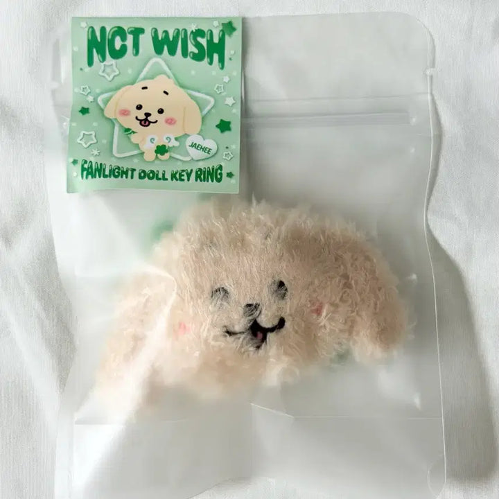 [BUNJANG] NCT Wish Jaehee Fanlight Doll Keychain / 미개봉 새상품) 재희 팬라이트 돌 키링 얼굴키링 위시돌 인형 nctwish응원봉미니돌댕트리버