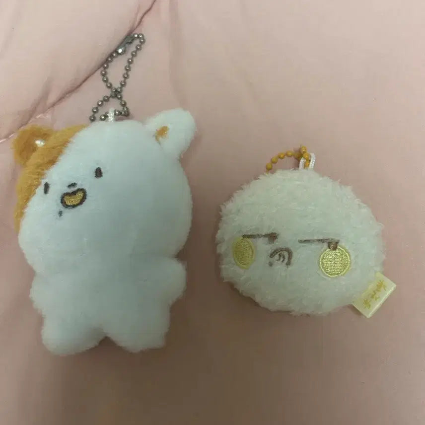 [BUNJANG] Poketchi &amp; Heungchibbang Keyring Set / 포켓찌&amp;흥칫빵 키링 세트