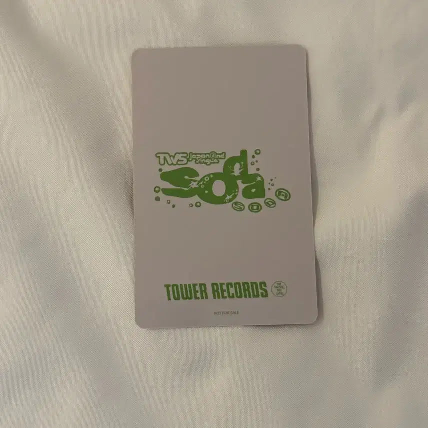 [BUNJANG] TWS Youngjae Tower Records SodaSoda Lucky Draw Photocard / 투어스 영재 타워레코드 시부야 소다소다 특전 포카 SODASODA 포토카드