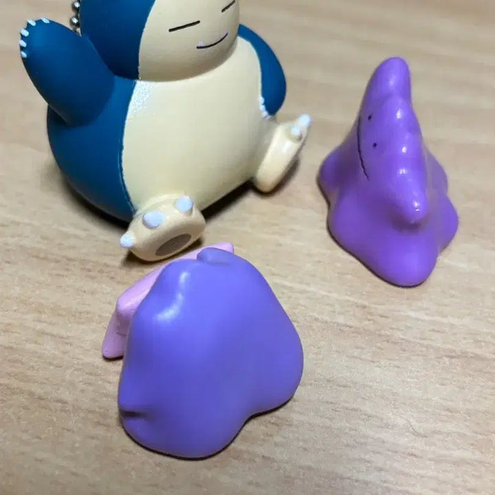 [BUNJANG] Pokemon Snorlax Metamon Finger Puppet Gacha Keyring Bundle Set / 포켓몬스터 잠만보 메타몽 손가락인형 가챠 키링 일괄