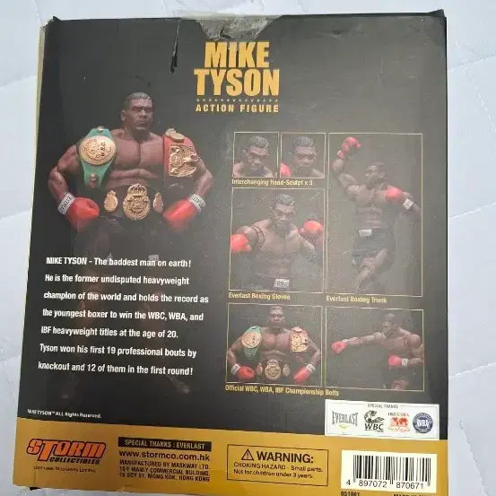 [BUNJANG] Storm Toys Mike Tyson 1/12 Scale Figure (Authentic) / 스톰토이즈 마이크 타이슨 1/12 (정품)