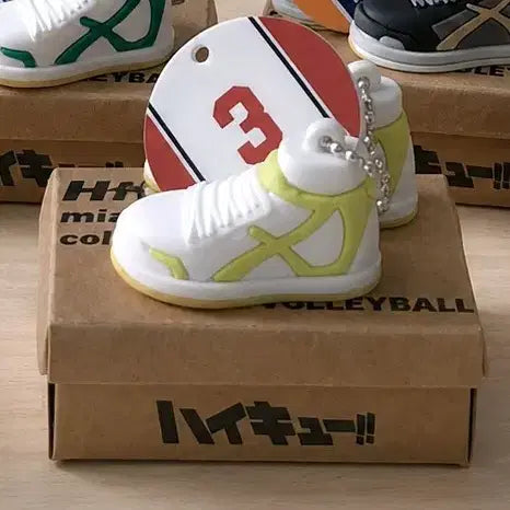 [BUNJANG] Haikyuu!! Morisuke Yaku Nekomata High School Shoe Charm / 오늘까지 판매) 하이큐 야쿠 모리스케 네코마 신발 키링 굿즈