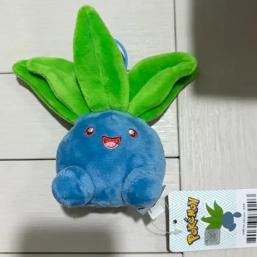 [BUNJANG] Pokemon Chikorita Squishy Plush 9cm / 포켓몬스터 스퀴시9cm 뚜벅초 인형