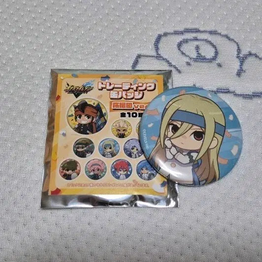 [BUNJANG] Inazuma Eleven Victory Road Cheer Squad Can Badge Afuro Terumi / 이나즈마 일레븐 빅토리로드 응원단 캔뱃지 아후로 테루미
