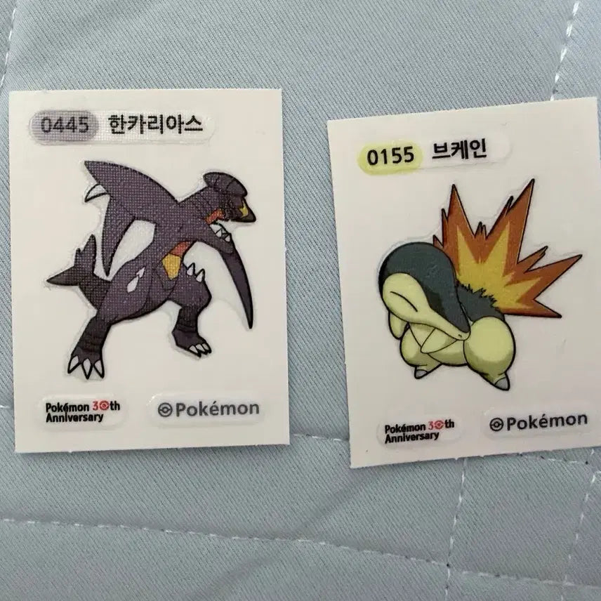 [BUNJANG] Pokemon 30th Anniversary Stickers / 포켓몬스터 30주년 띠부씰