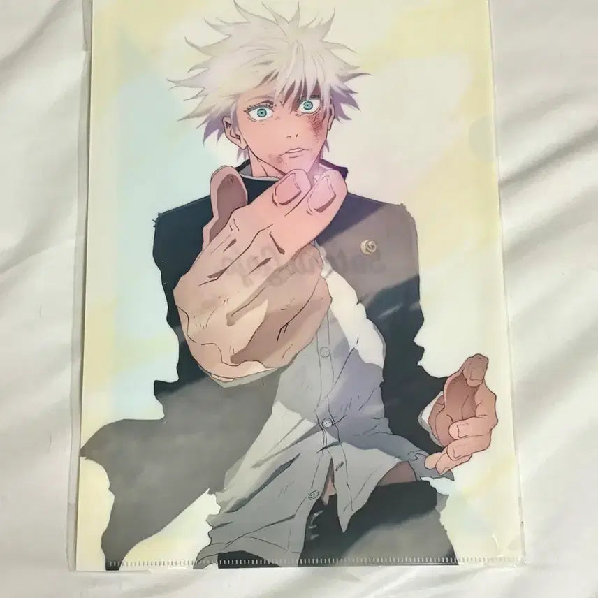 [BUNJANG] Jujutsu Kaisen Satoru Gojo File Type Poster / 초희귀 새상품) 주술회전 고죠 사토루 파일형 포스터