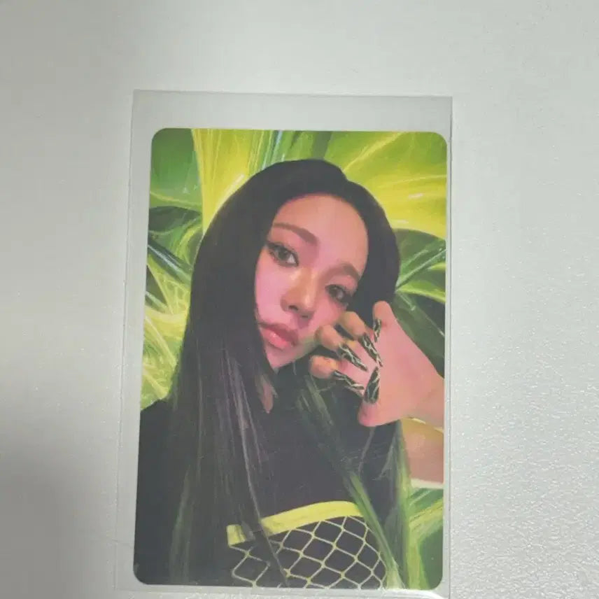 [BUNJANG] Aespa Karina Lemonade Pop-up Lucky Draw Photocard / 에스파 레모네이드 팝업 5만원 특전 카이나