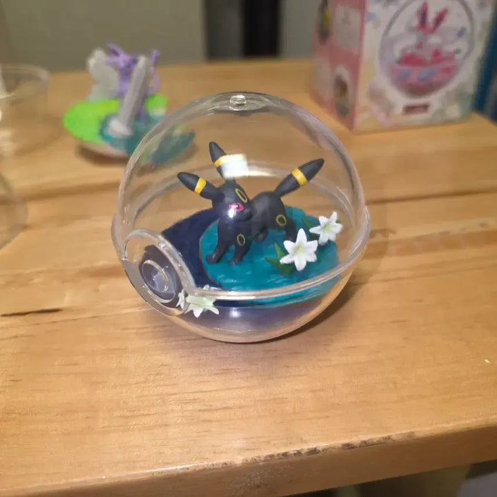 [BUNJANG] Re-Ment Pokemon Terrarium Umbreon Figure / 포켓몬 리멘트 피규어 테라리움 블래키