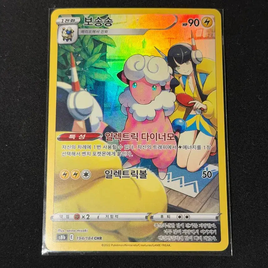 [BUNJANG] Pokemon Card Bo-songsong CHR / 포켓몬 카드 보송송 CHR