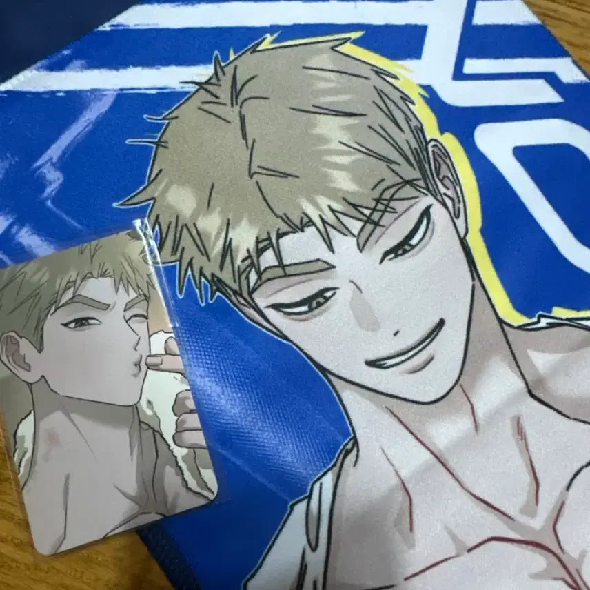 [BUNJANG] Hongsil Quest Hong Ki-hoon Sports Towel with Photocard / 홍실퀘스트 홍기훈 스포츠 타올