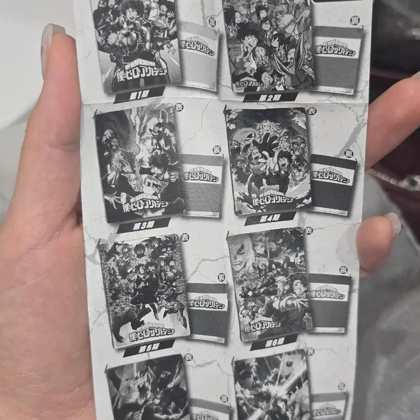 [BUNJANG] My Hero Academia K-Vision Pouch Gacha Purple / 나히아 키비주얼 파우치 가챠 퍼플