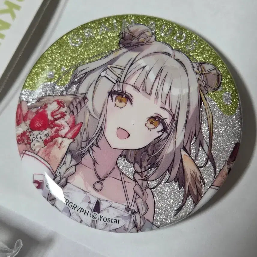 [BUNJANG] Arknights Grainbuz Somang Transit Pass Bundle Can Badge Lawson Collaboration / 명일방주 통행증 그레인버즈 소만 일괄 캔뱃지 로손 콜라보