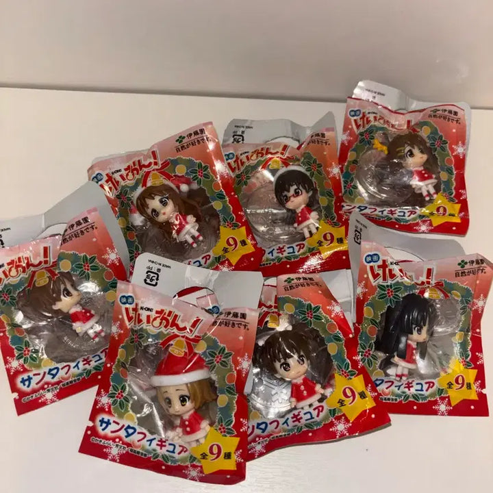 [BUNJANG] K-On! Vintage Strap Figure Keychain Bundle Set / 케이온! 고전 스트랩 피규어 키링 일괄