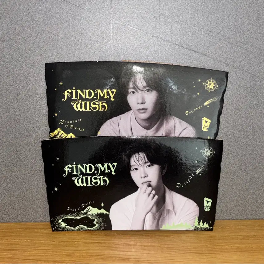 [BUNJANG] NCT WISH Mega Coffee Cup Holder Bundle Set Ryo Jaehee / 엔시티 위시 메가커피 컵홀더 료 재희 일괄