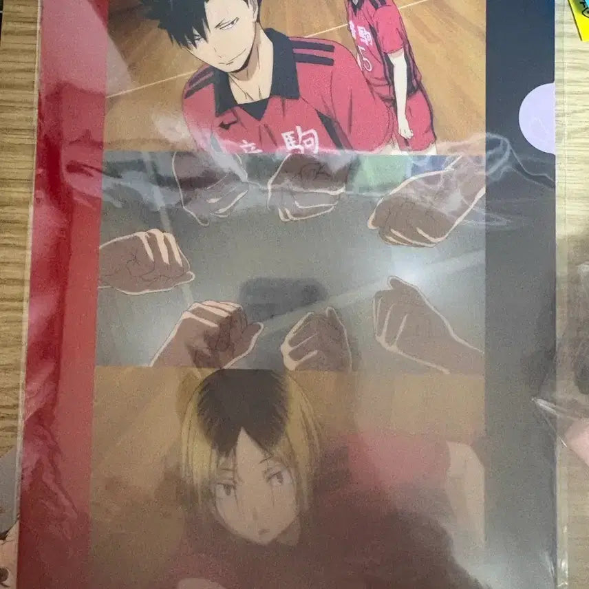 [BUNJANG] Haikyuu!! Nekoma High School Kenma Kuro L-Sized File Folder / 하이큐 네코마 L자파일