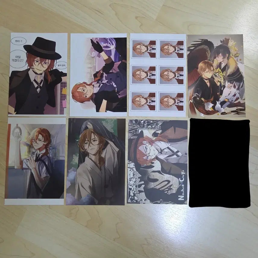 [BUNJANG] Bungo Stray Dogs Chuuya Nakahara Printing Box Photo Set / 문스독 나카하라 츄야 프박 프린팅박스