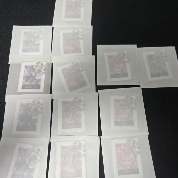 [BUNJANG] Meokgeobon Pokemon Stamp Hidden Set / 머거본 포켓몬 우표 히든 4종 팝니다.