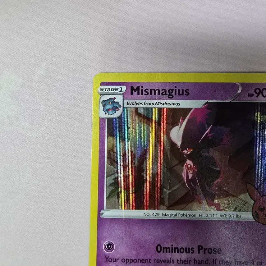 [BUNJANG] Pokemon Card Mismagius 059/189 English Trick or Trade Halloween Holo / 포켓몬카드 무우마직 059/189 영문판 트릭 오어 트레이드 할로윈 홀로