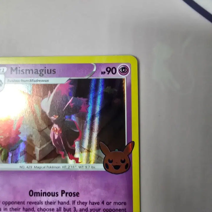 [BUNJANG] Pokemon Card Mismagius 059/189 English Trick or Trade Halloween Holo / 포켓몬카드 무우마직 059/189 영문판 트릭 오어 트레이드 할로윈 홀로