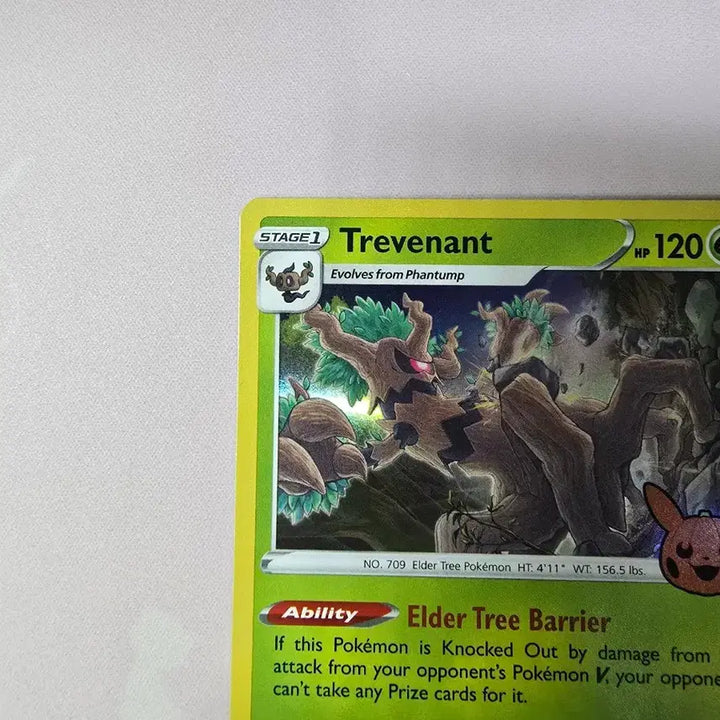 [BUNJANG] Pokemon Card Trevenant 017/196 English Version Trick or Trade Halloween Stamp / 포켓몬카드 대로트 017/196 영문판 트릭 오어 트레이드 할로윈 스탬프