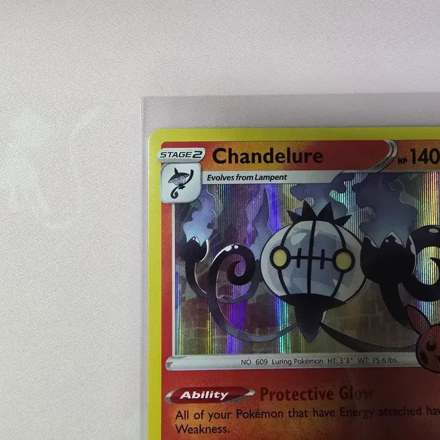 [BUNJANG] Pokemon TCG Chandelure 033/192 English Halloween Holo Trick or Trade / 포켓몬카드 샹델라 033/192 영문판 트릭 오어 트레이드 할로윈 홀로