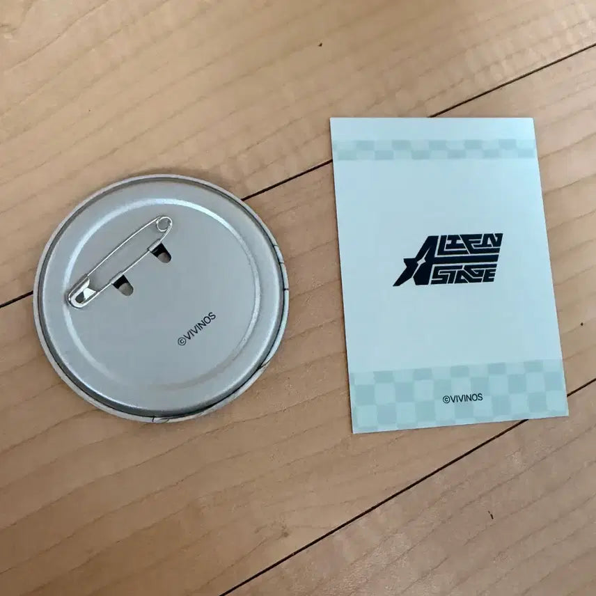[BUNJANG] ASTAGE AaD Sua Can Badge &amp; Photocard Set / 에이스테 AaD 수아 캔뱃지 포카 세트
