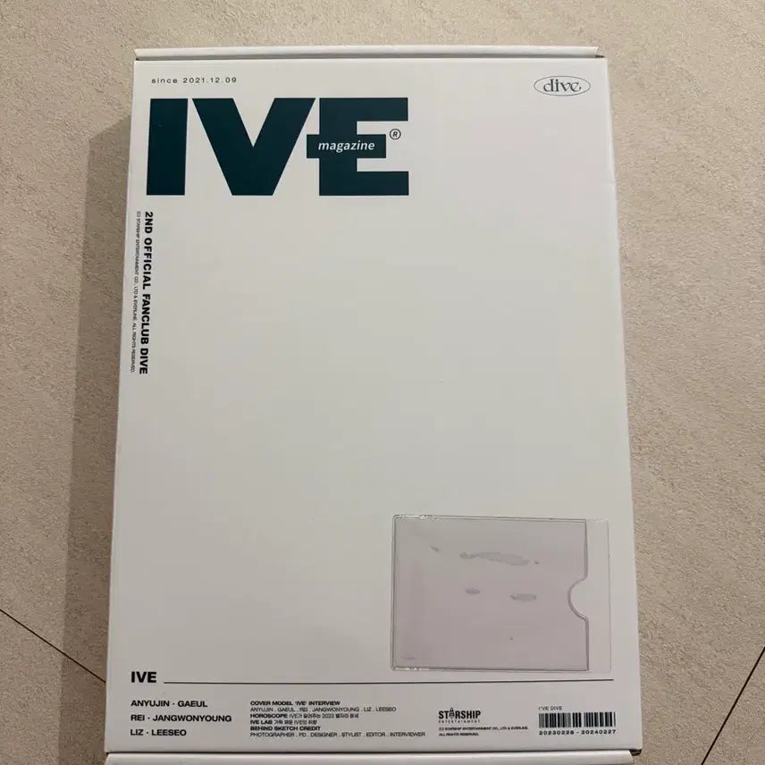 [BUNJANG] IVE DIVE 2nd Photocard Bundle Set / 아이브 다이브키트 2기 포카포함