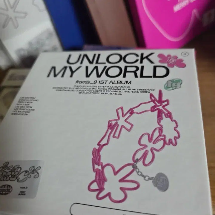 [BUNJANG] fromis_9 Unlock My World Album Kit Set / 프로미스나인 미나우 키트 세트