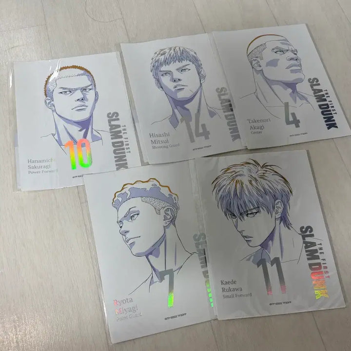 [BUNJANG] Slam Dunk Hologram Postcard Bundle Set / 슬램덩크 홀로그램 엽서 일괄 양도