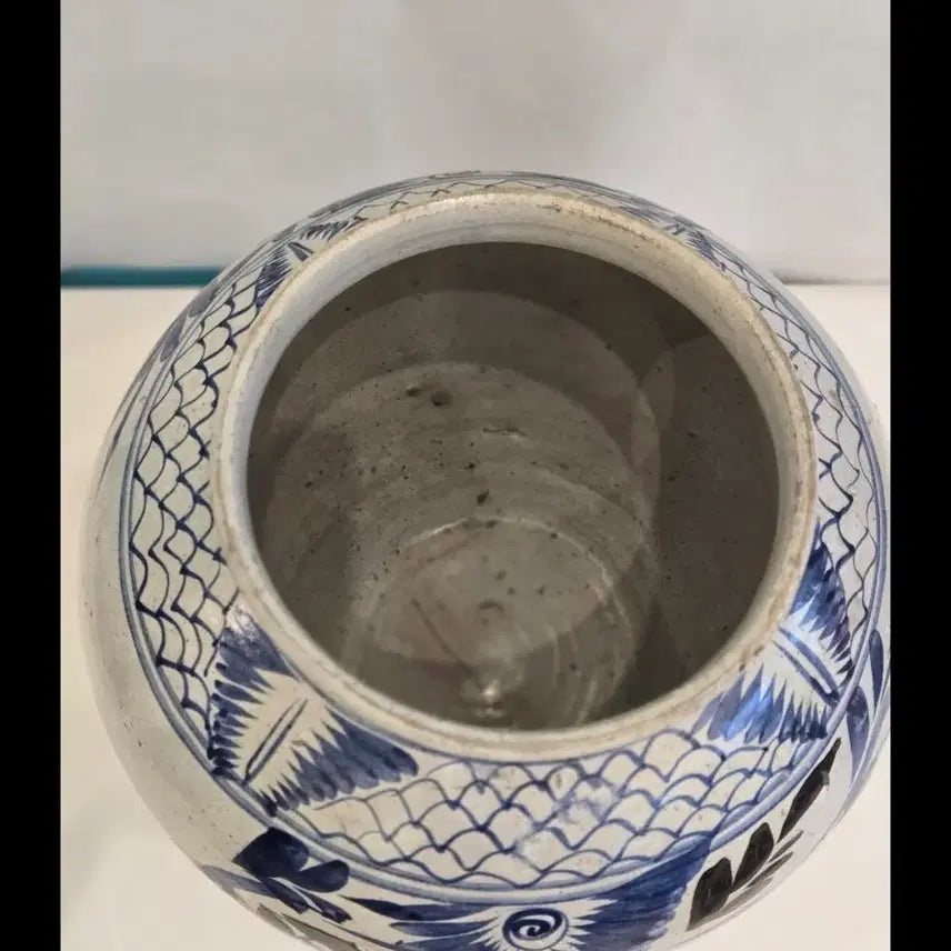 [BUNJANG] Large Haeju White Porcelain Jar with Multiple Inscriptions (Joseon Dynasty) / 추전] 조선후기 내부 다중명문 대형 해주백자