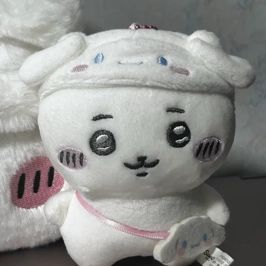 [BUNJANG] Cinnamoroll Chiikawa Hachware Usagi Plush Keychain / 시나모롤 치이카와 먼작귀 하치와레 인형 누이 키링 우사기