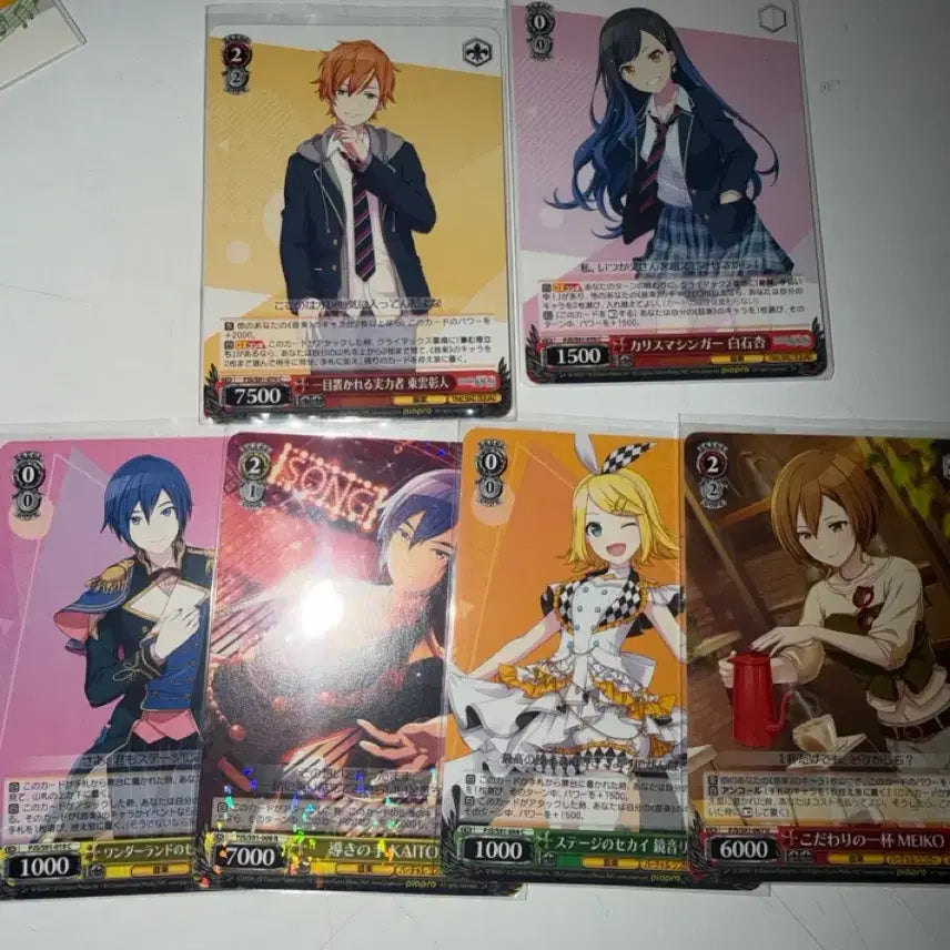 [BUNJANG] Project Sekai Vivid BAD SQUAD Kaito, Akito, An, Rin, Meiko Bundle Set / 프로세카 프세카 비배스 카이토 아키토 안 린 메이코 일괄 판매