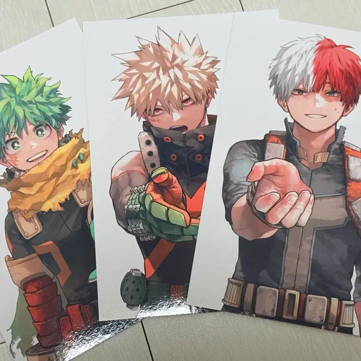 [BUNJANG] My Hero Academia Volume 31 Special Edition Postcard Set (Minor Damage) / 나히아 히로아카 31권 특전 신호등조 엽서 판매 (약하자) 일괄 바쿠고 쇼토 미도리야