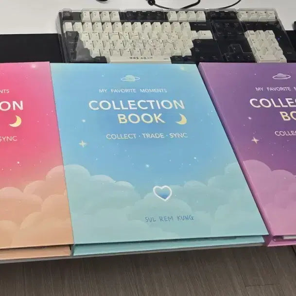 [BUNJANG] Seollemkung Ddiddippu Sealing Sticker Binder + Inserts / 설렘쿵 띠부씰 바인더 + 속지 팝니다.