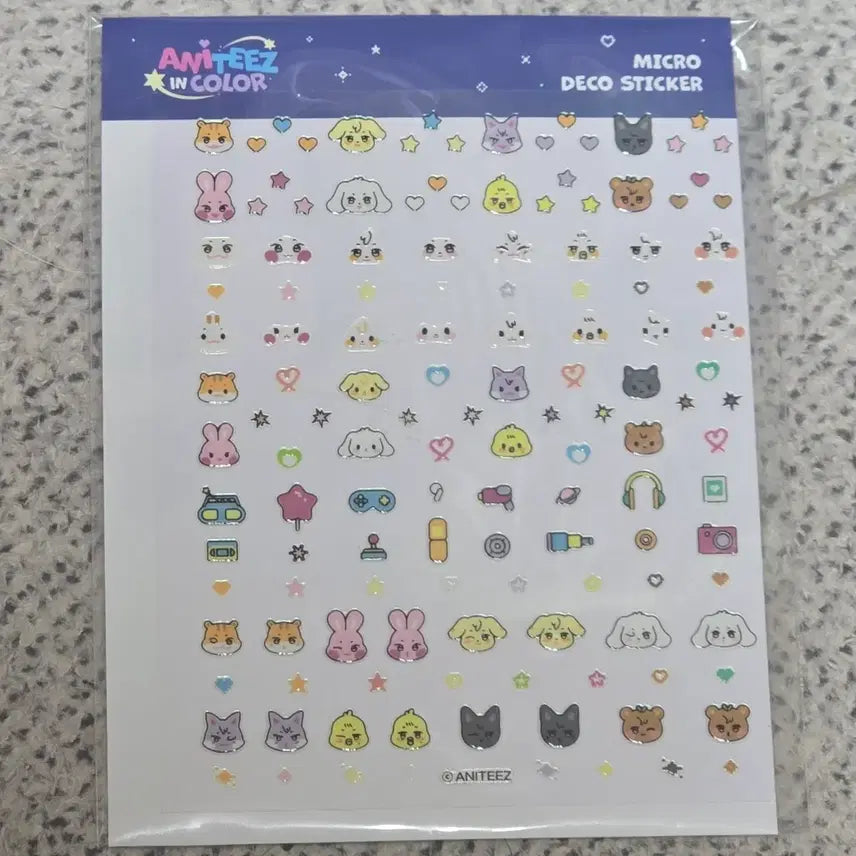 [BUNJANG] Ateez Aniteez Deco Sticker / 에이티즈 애니티즈 데코 스티커