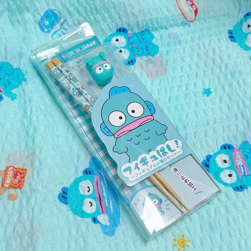[BUNJANG] Hangyodon Figure Chopsticks Set / 한교동 피규어 젓가락 세트 [정품/새상품]