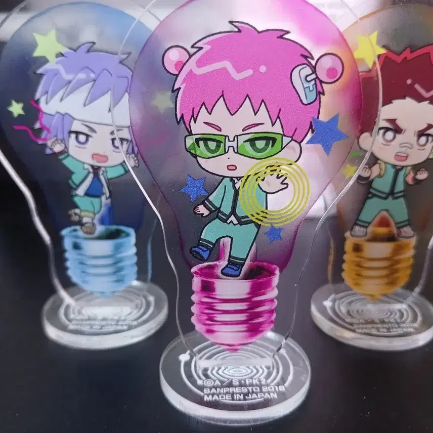 [BUNJANG] The Disastrous Life of Saiki K. Official Acrylic Stand Bundle Set / 사이키 쿠스오의 재난 아크릴 스탠드 공식 일괄