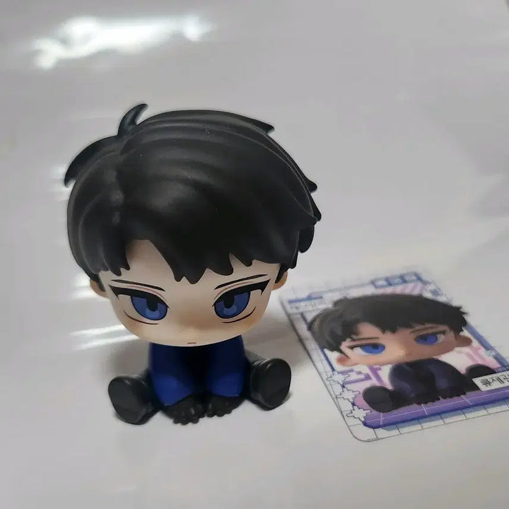 [BUNJANG] GyeDdamChulGeun Ryoo Jae Gwan All Seated Figure / 괴담출근 괴출 류재관 모두앉아 피규어 양도 판매
