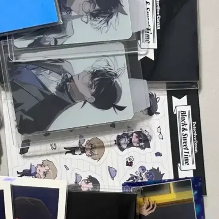 [BUNJANG] Detective Conan Kaito Kid &amp; Shinichi Postcard Book Set / 괴도님 엽서북 특전포함 판매 괴도키드 코난 굿즈