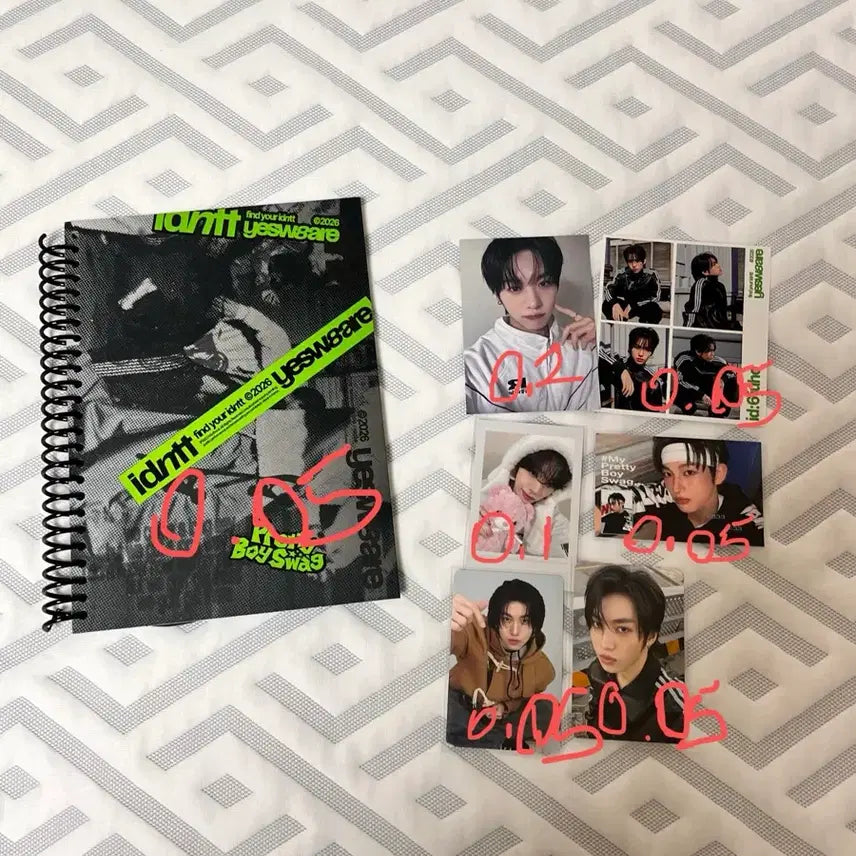 [BUNJANG] IDNTT Identity Pretty Voice Weq Unsealed Album Taein Juho / idntt 아이덴티티 프리티보이스웩 개봉앨범, 태인 주호