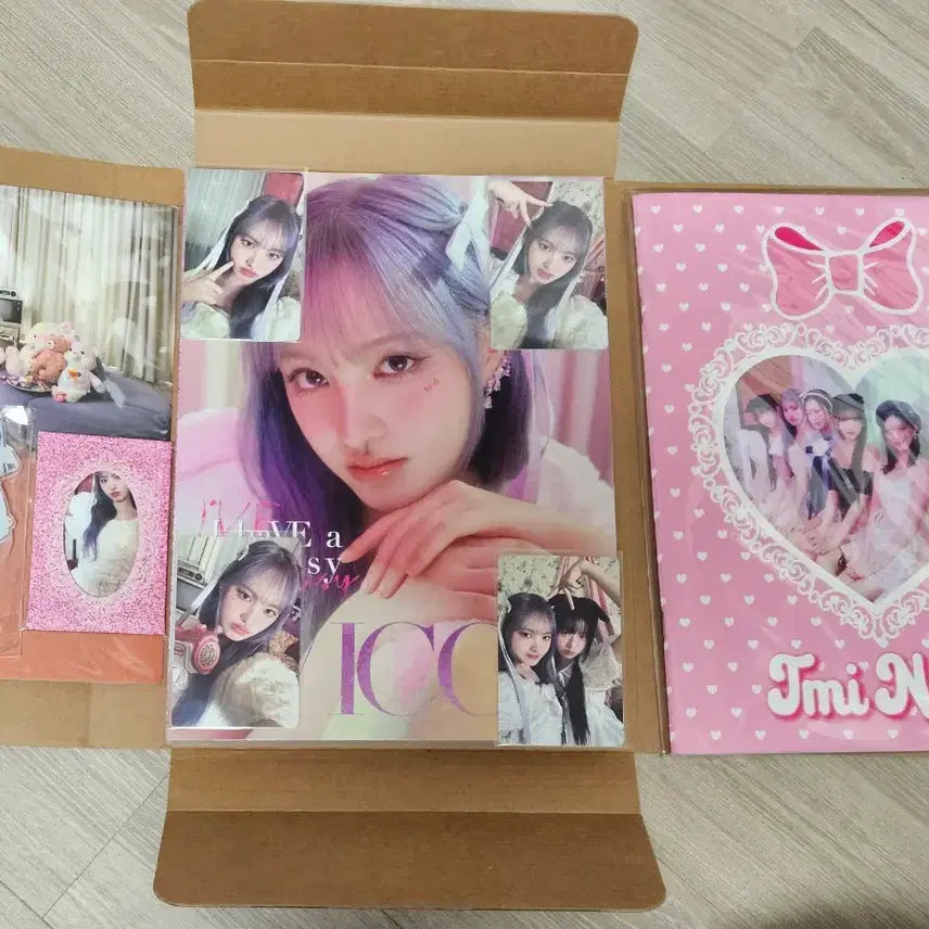 [BUNJANG] IVE Liz Dicon Vol. 10 B Version Full Set Photocard / 배송비포함!!) 아이브 리즈 디아이콘 B버전 풀세트 포카 키링 화보집 구성품