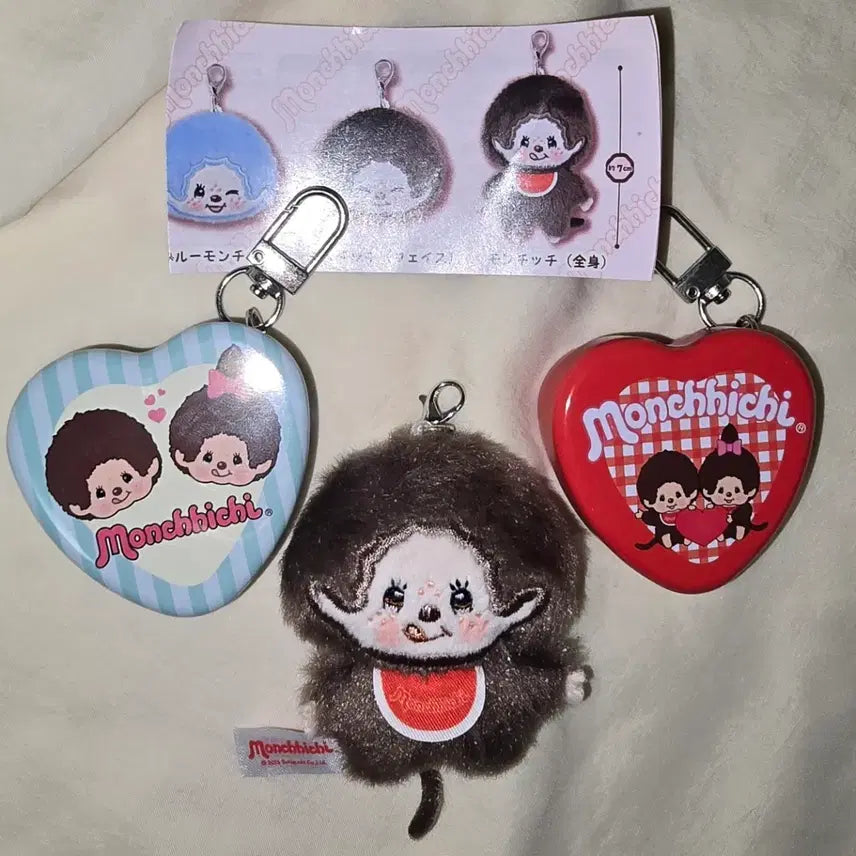 [BUNJANG] Monchhichi 3-Item Set / 몬치치 굿즈 3종 세트