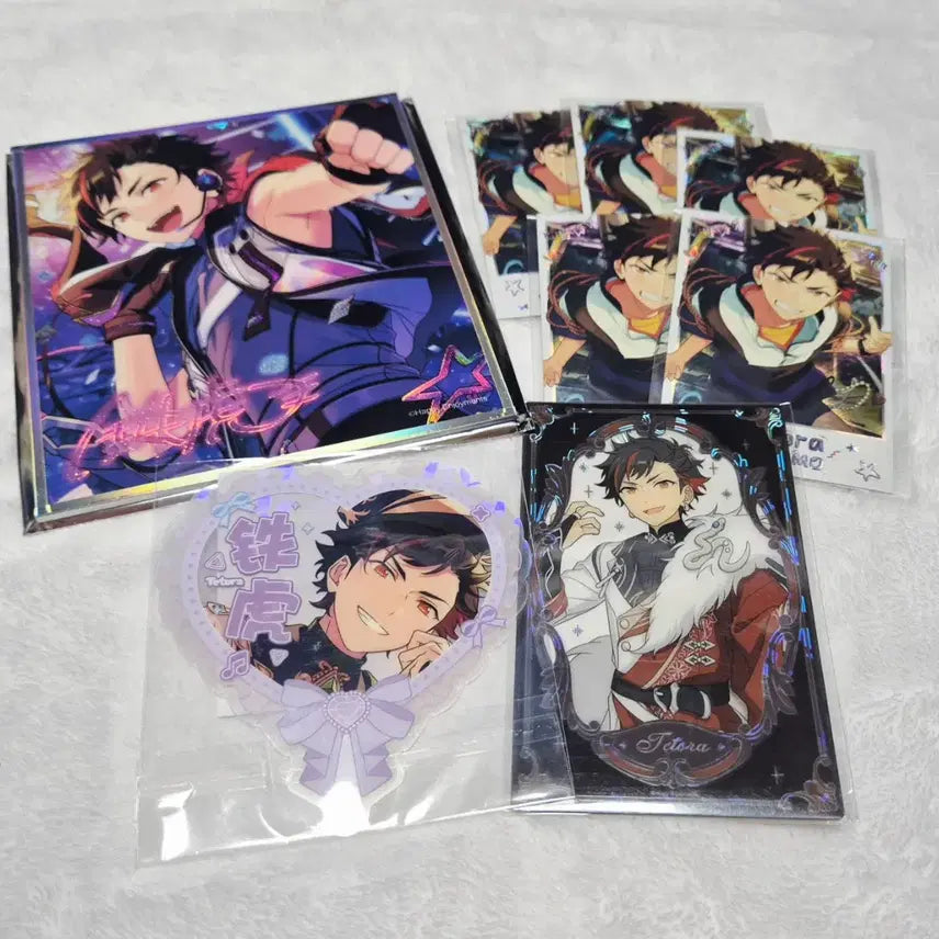 [BUNJANG] Ensemble Stars! Yusei-tai Tetora Card Goods Bundle Set (Sealed) / (미개봉) 앙스타 유성대 테토라 지류 굿즈 일괄 급처
