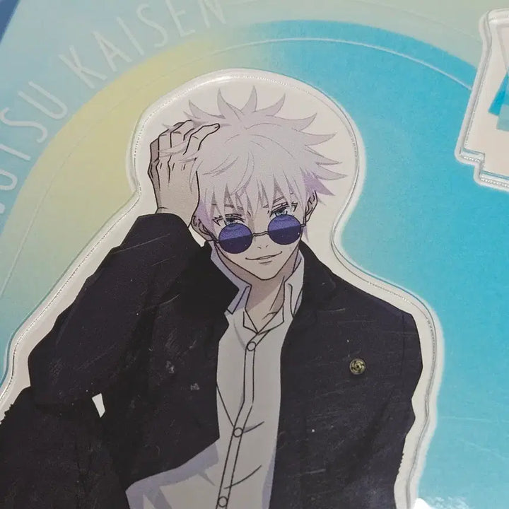 [BUNJANG] Jujutsu Kaisen Satoru Gojo Rest Acrylic Stand (Hokitsuragi) / 주술회전 고죠 사토루 휴식 rest 회옥옥절 아크릴