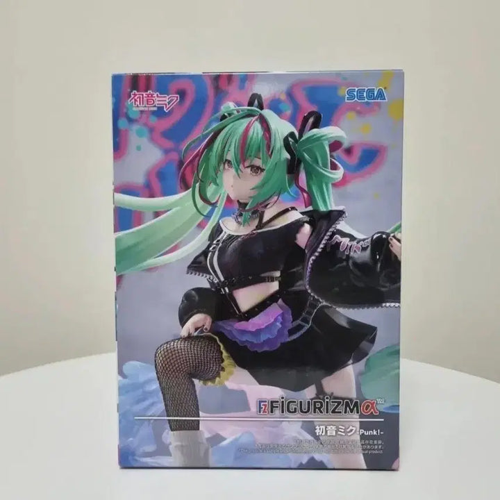 [BUNJANG] Sega Figure-ism Hatsune Miku Punk Ver. Figure (Sealed) / [미개봉]세가 피규어리즘 하츠네 미쿠 펑크 punk 피규어